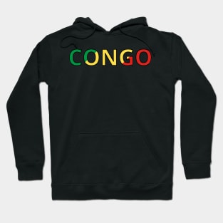 Drapeau Congo Hoodie